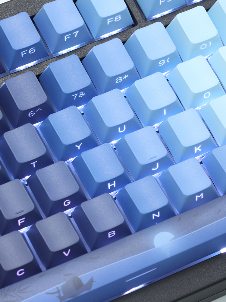 Zuohe ZH870 Mechanical Keyboard Three Mode RGB Bluetooth Wireless Gaming Keyboard Hot Swap 88Keys Custom Pc Gamer Accessories. 
