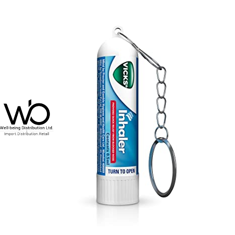 Vicks Nasal Inhaler 0.5ml with Keychain. 