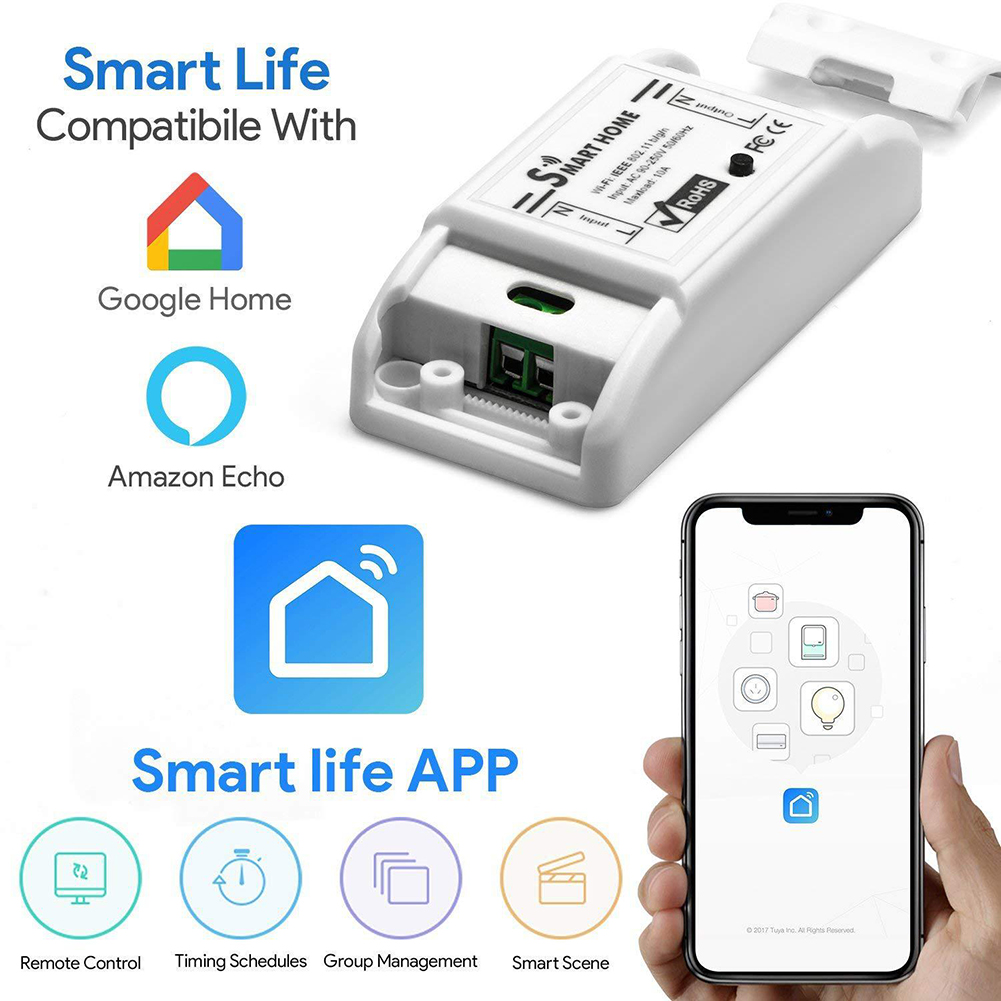 Smart WiFi Wireless Switch For Cell Phone APP Remote Control Timing Control hot sell. 