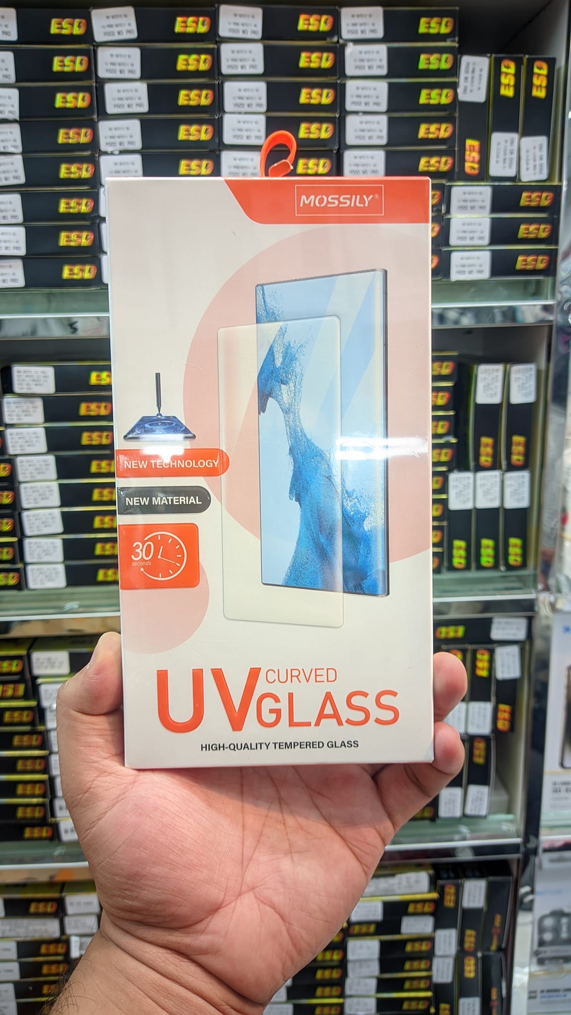 Mossily Hig Quality Curved UV Tempered Glass Screen Protector For Google Pixel 6 Pro