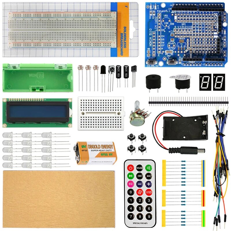 【YIYANGMAOYI111】NEWEST RFID Kit Arduino UNO R3 Upgraded version Suite Retail Box UNO R3 Starter Kit RFID Sensor For Arduino. 