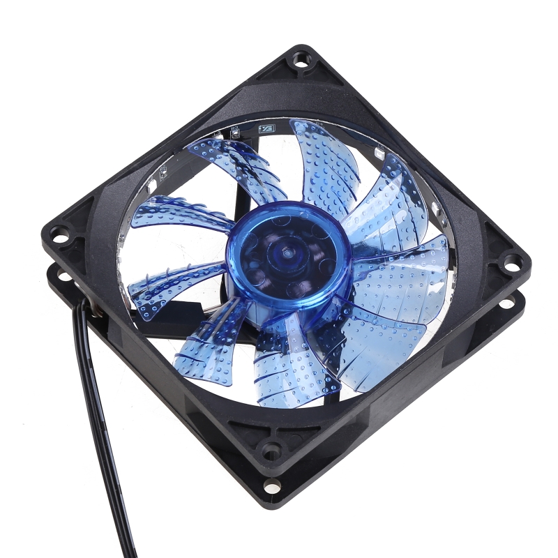 Computer for Case Fan 90mm 9025 LED Silent Fan for Computer Cases CPU Cooler Radiator Quiet,Colorful Chassis Fan L21D. 
