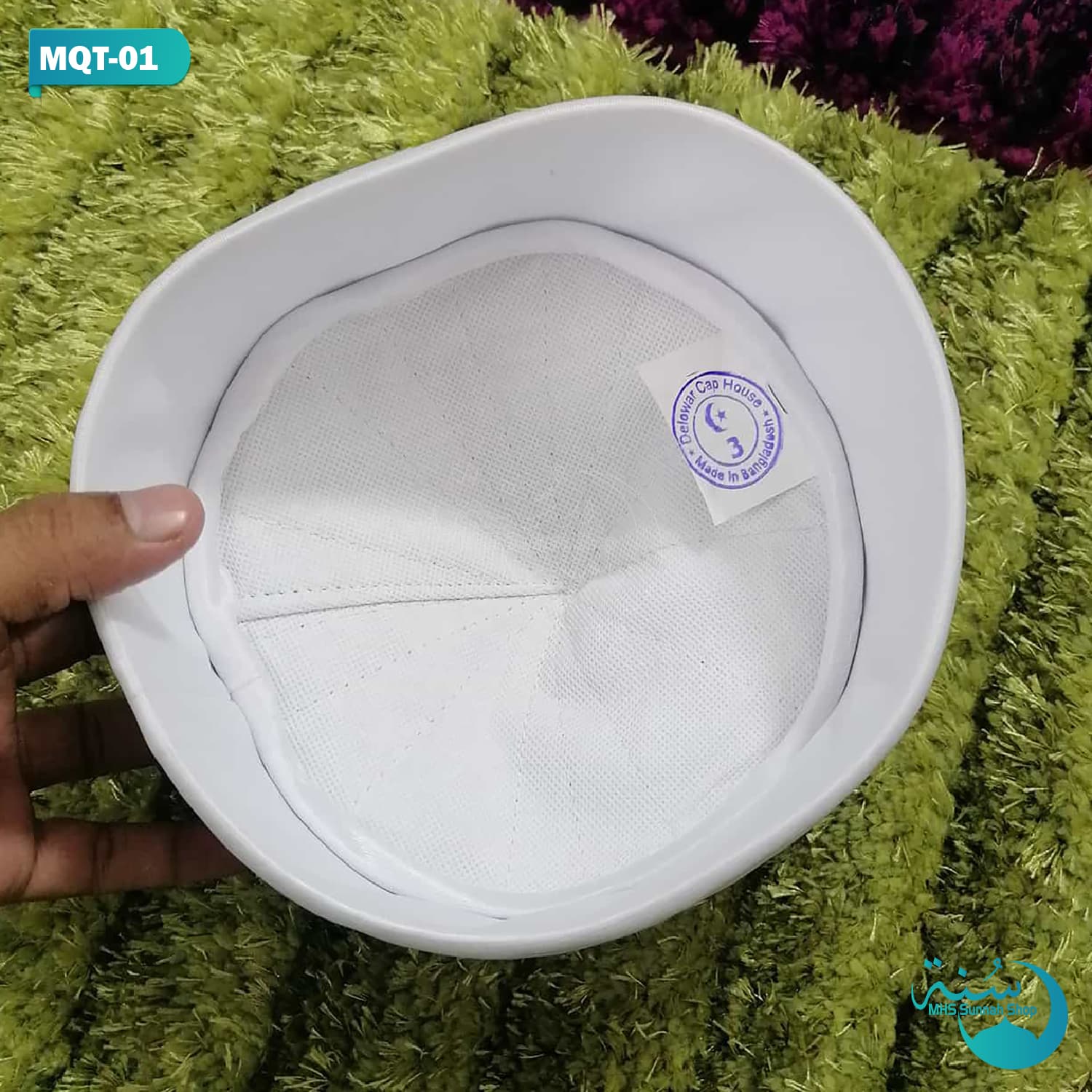 Special Beautiful Design Islamic Items Makhmal Fabrics Mishori Qari Tupi and Cap for Men || Muslim Azhar Hat For Men || Shaykh Alazhar Islamic Prayer For Men's. 