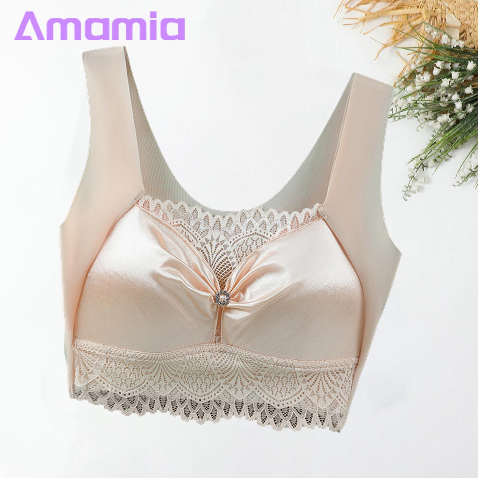 Amamia Yoga Bra Cross Shoulder Straps Push Up Athletic Bra