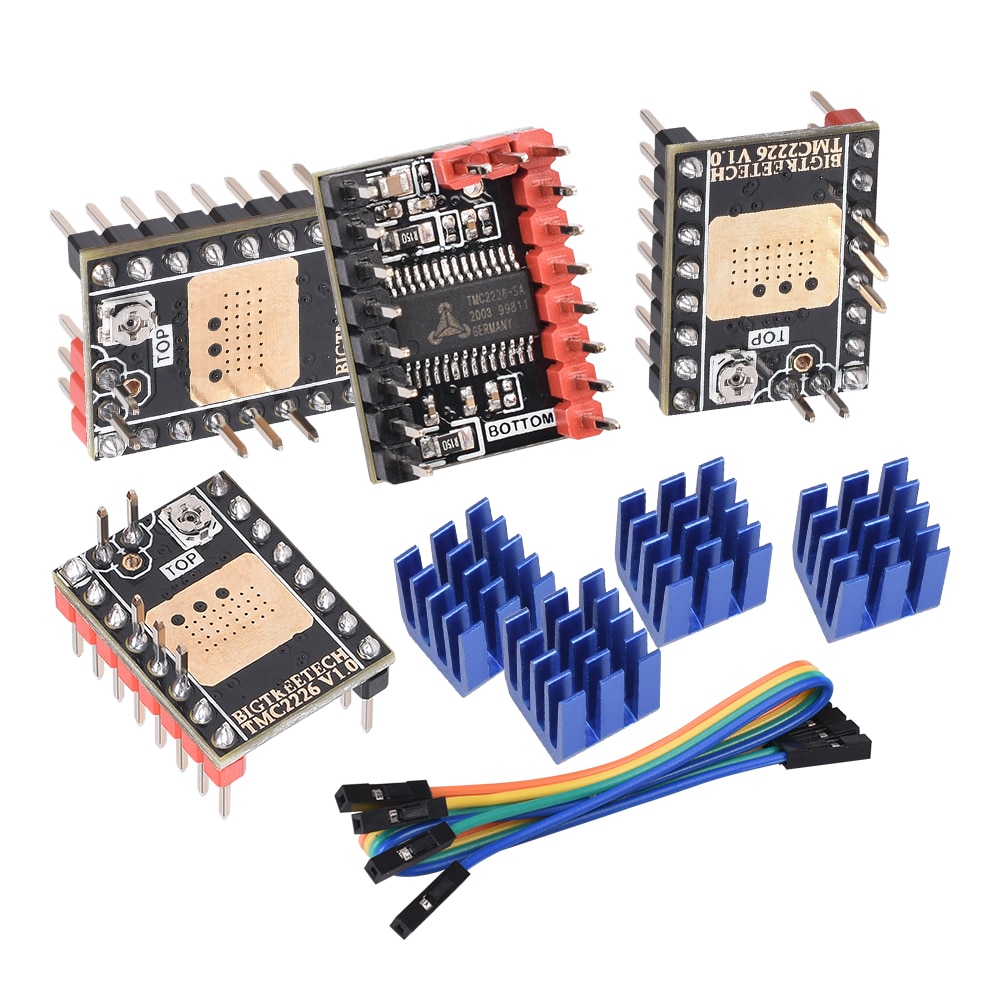 【Lejia】TMC2226 Stepper Silent Driver VS TMC2209/2130 Driver SKR V1.3/ V1.4/V1.4 Turbo MKS 3D Printer Parts