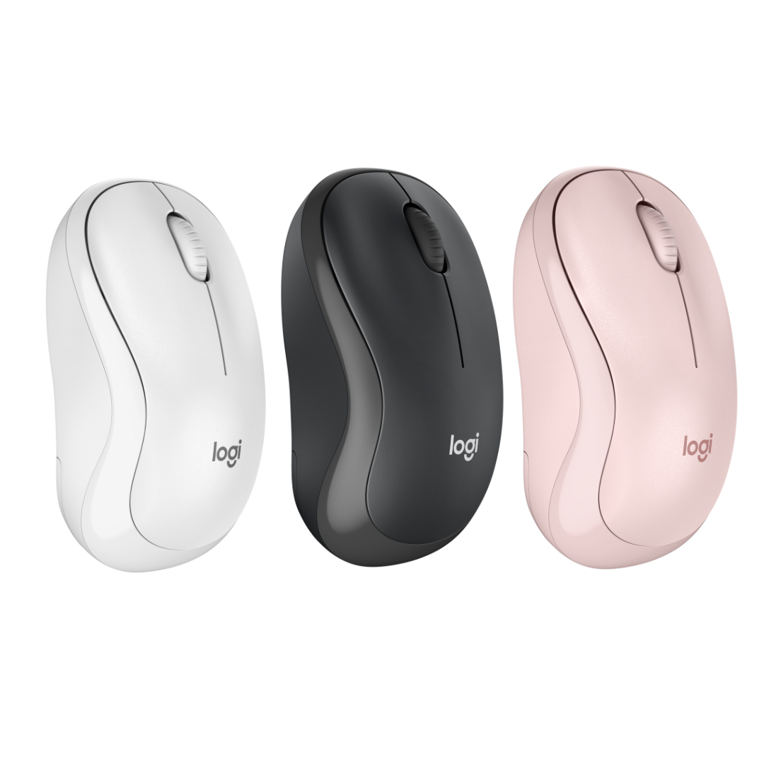 Logitech M240 Silent Bluetooth Mouse, Wireless, Compact, Portable, Smooth Tracking, 18-Month Battery, for Windows, macOS, ChromeOS, Compatible with PC, Mac, Laptop, Tablets
