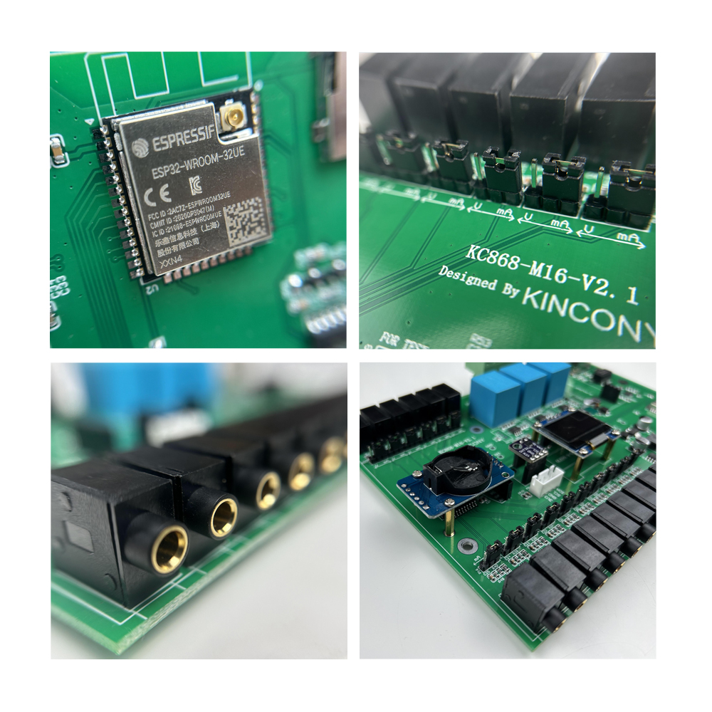 KC868-M16v2 ESP32-32UE Ct Clamp Energy Meter Power Monitor RJ45/WiFi ESPHome Tasmota Arduino IDE SD Card SSD1306 IIC RTC Module. 