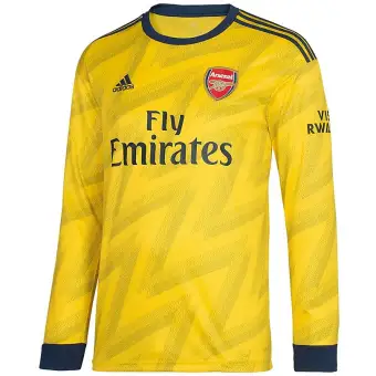 arsenal long sleeve away jersey