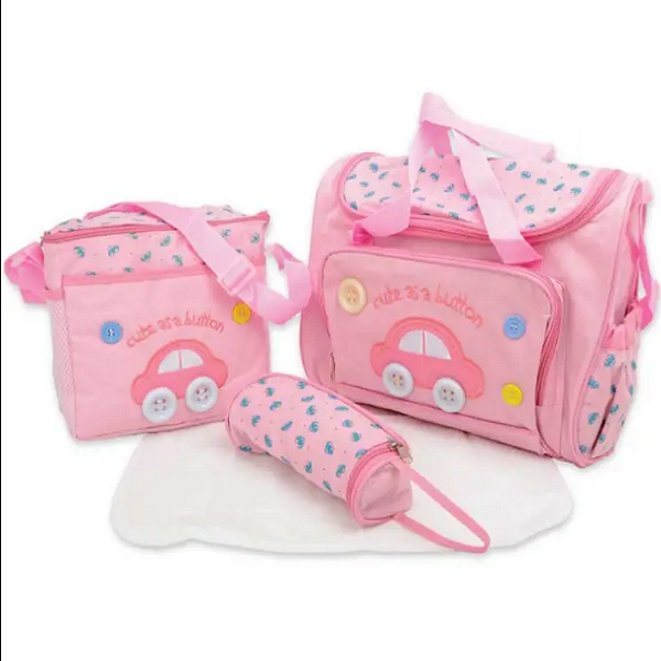Mother Bag Baby Diaper Bags Sets Multifunctional Baby Nursing Nappy Bag For Mom Organizer - 3 pcs. 