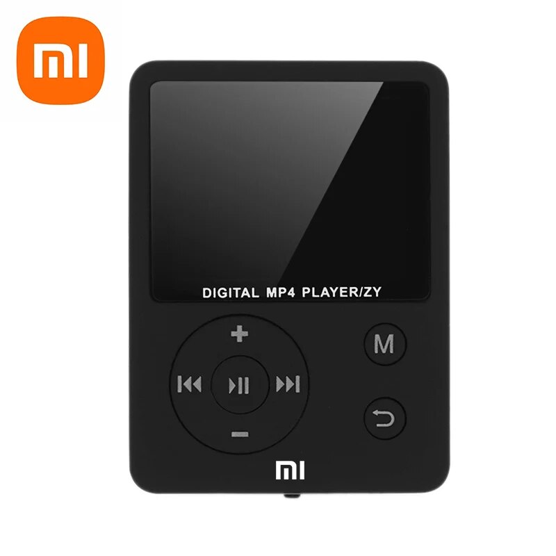 XIAOMI Mini MP3/MP4 Player Bluetooth Digital Display Screen Walkman With Memory TF Cards Build-in Speaker MIJIA Music Player. 