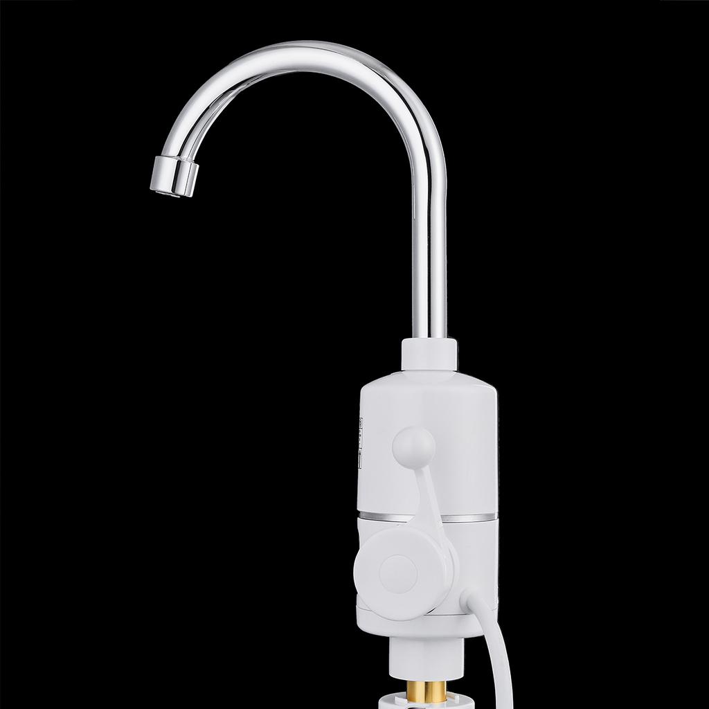 Instant Thankless Digital Electric Hot Water Tap for any Wall and Basin Mount with led Display. 