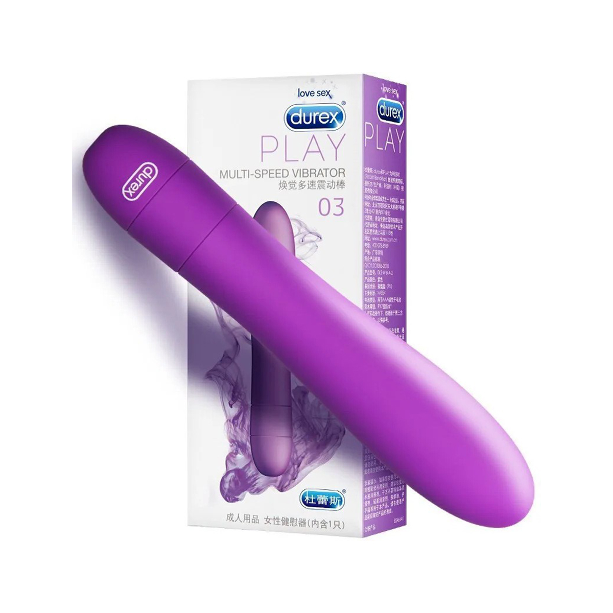 Durex Play Multi Speed Vibration Bullet (6.5+ inches). 