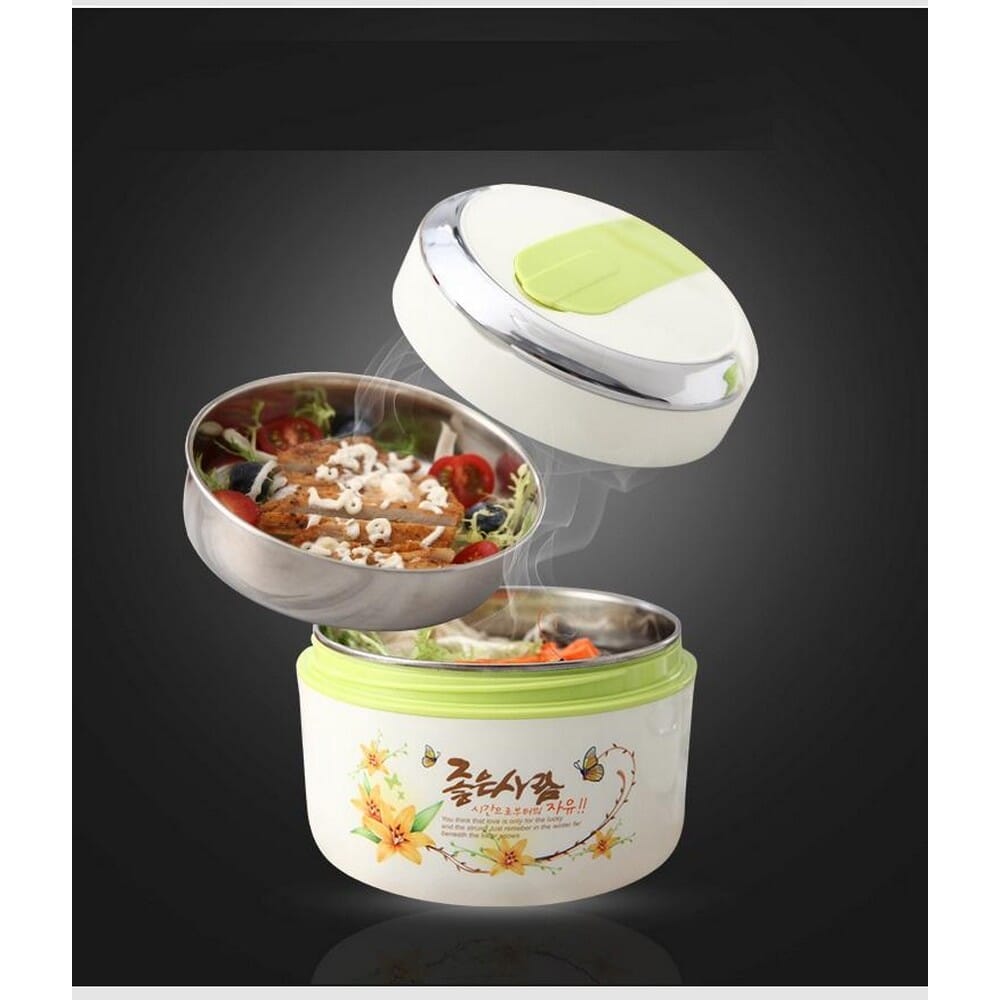 Qq Two-Layer Tiffin Box 800 Ml - Compact And Convenient Food Storage Solution For Meals On The Go