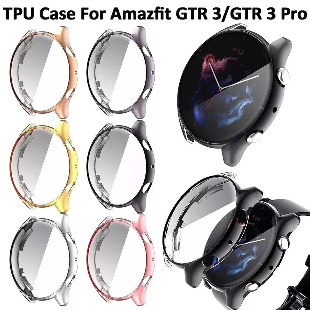 Case For Amazfit Gts 4 Mini Soft Tpu Plated Bumper Full Face - Temu United  Arab Emirates