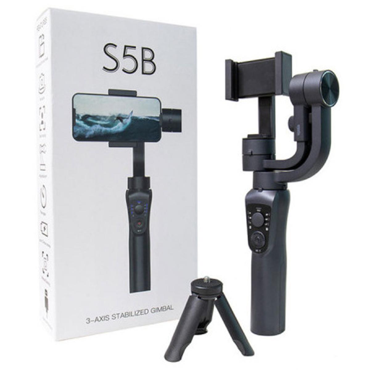 S5B 3-Axis Handheld Stabilized Gimbal Selfie Stick - Unleash Your Photography Skills with Smooth and Professional Shots