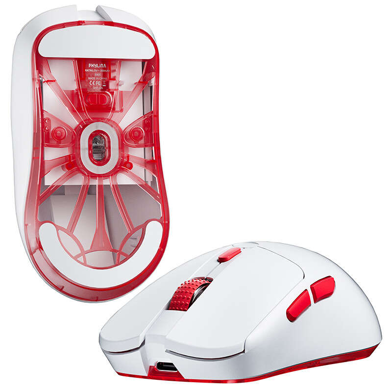 PHYLINA Wireless Mouse Gaming Esports Rechargeable Dual Mode S450 Lightweight Mechanical Office Computer. 