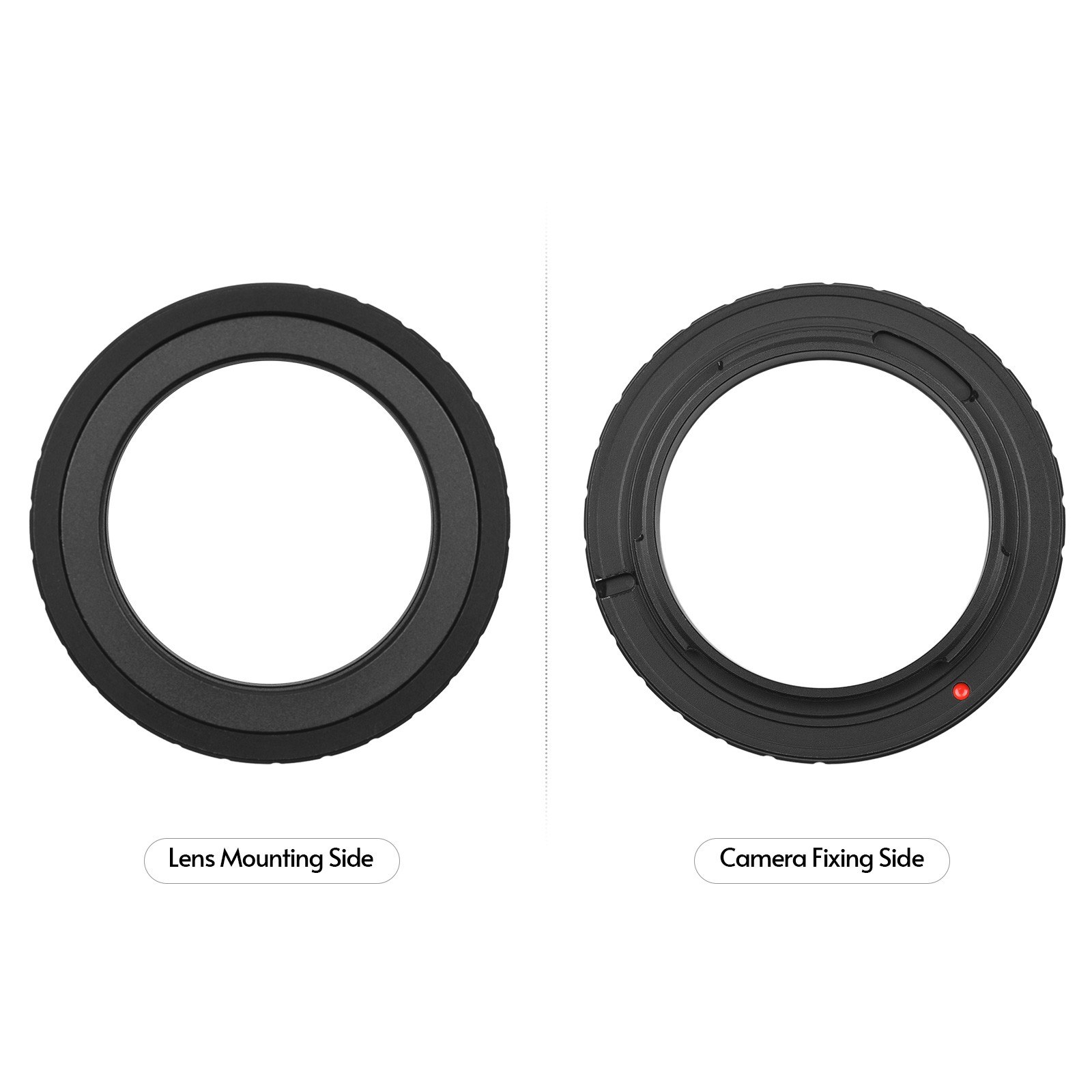 T2PK metal lens mounting adapter ring T/T2 mounting lens adapter. 