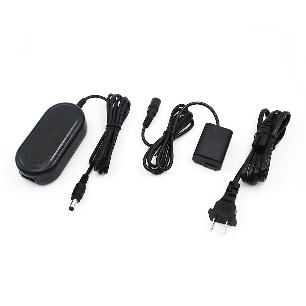 AC-FW50 FW50 Dummy Battery Camera AC Adapter AC-PW20 PW20 for SONY ZVE10 Alpha 3 5 A7ii A7S A7R NEX A33 A55 A6000 A6300 A6500 A7. 