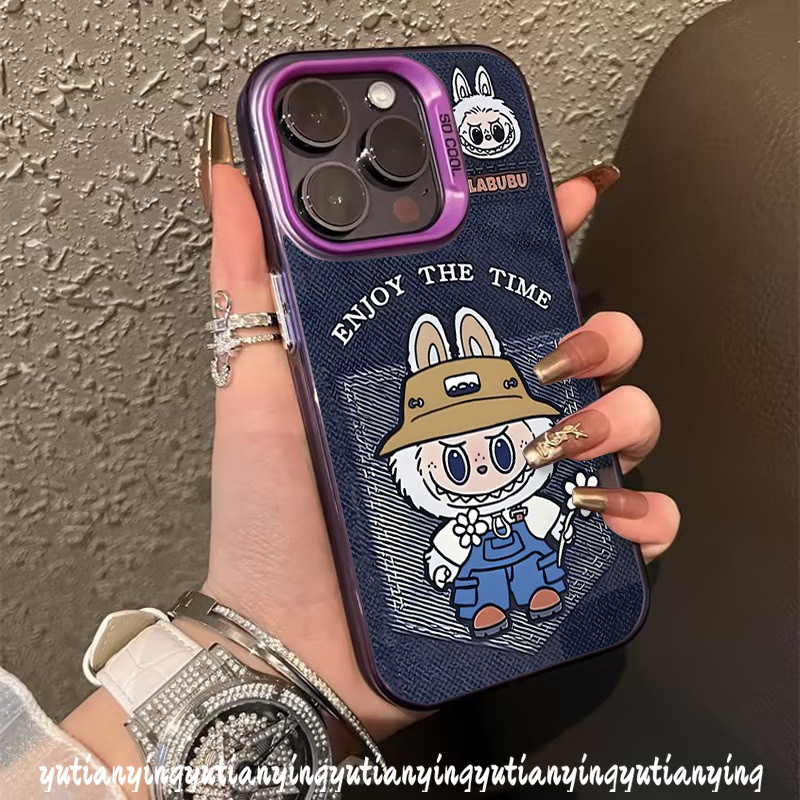 Cartoon Cool Labubu Case For Realme Note 60 50 C15 C55 C35 C63 C12 C67 C61 C11 C53 C65 C25 C21 C17 C21Y C31 C51s C33 C51 C30 C20A C20 9i 5s 7i 5 8i 5i 11 C25Y Narzo N63 Couple Case. 