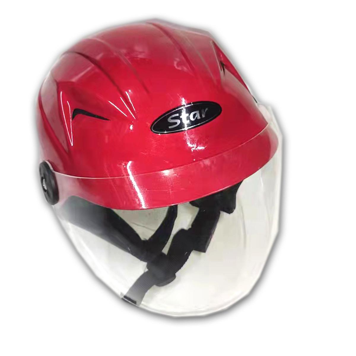 Star Open Face Cap helmet For Women-Local