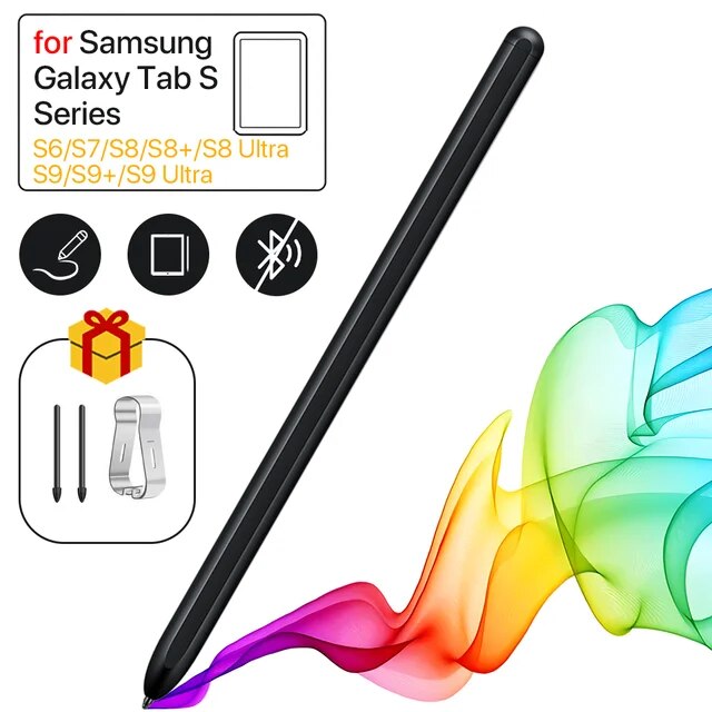 S Pen for Samsung Galaxy Tab S6 Lite S7 FE S8 Plus S9 Ultra Stylus for Samsung Pen with Pressure Sensing Eraser Touch Pen Pencil. 
