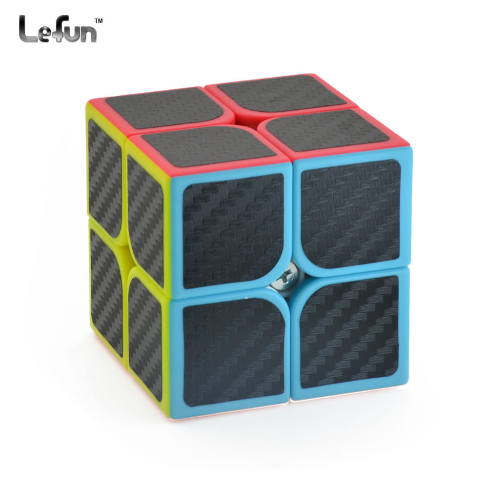 Magic Cube 2x2x2 Carbon Fiber Speed Cube 2x2 Moyu Cube 2*2 Game Puzzle Neo Cubo Magico Toys For Children