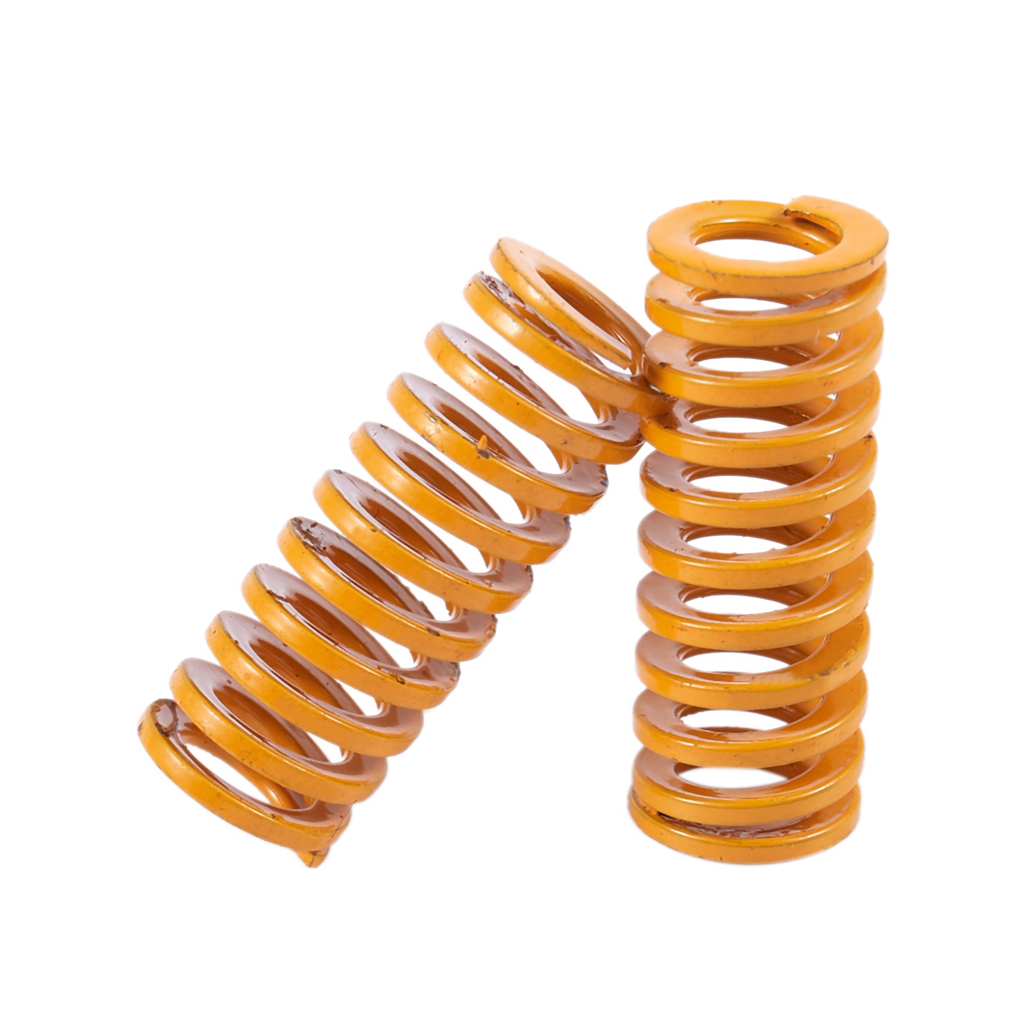 Durable 8Mm Od 20Mm Long Light Load Compression Mould Die Spring Yellow Compression Mould Die Spring for the Ender 3S Bed 20Pcs. 