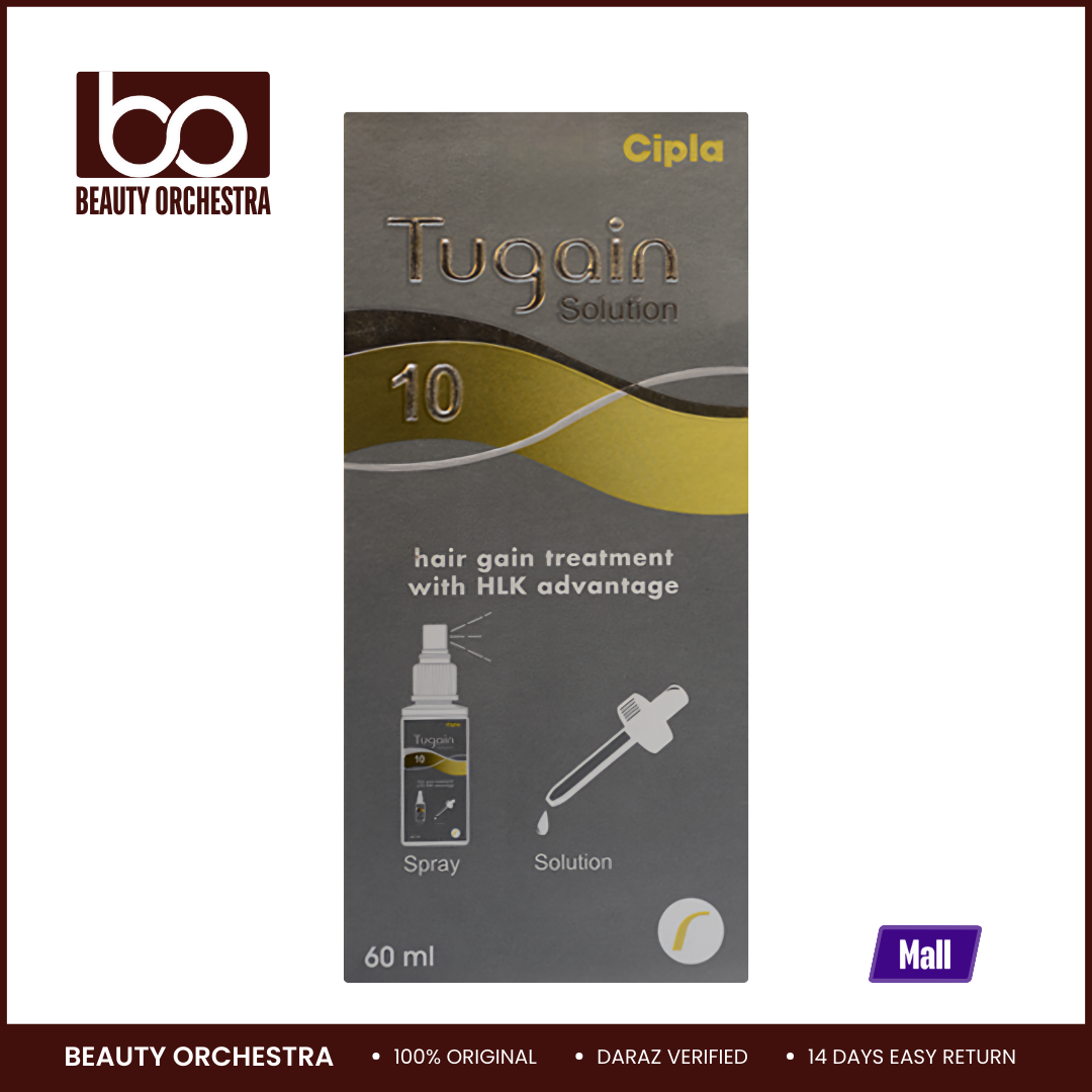 Tugain 10% Minoxidil Extra Strength Topical Solution for Men - 60ml. 