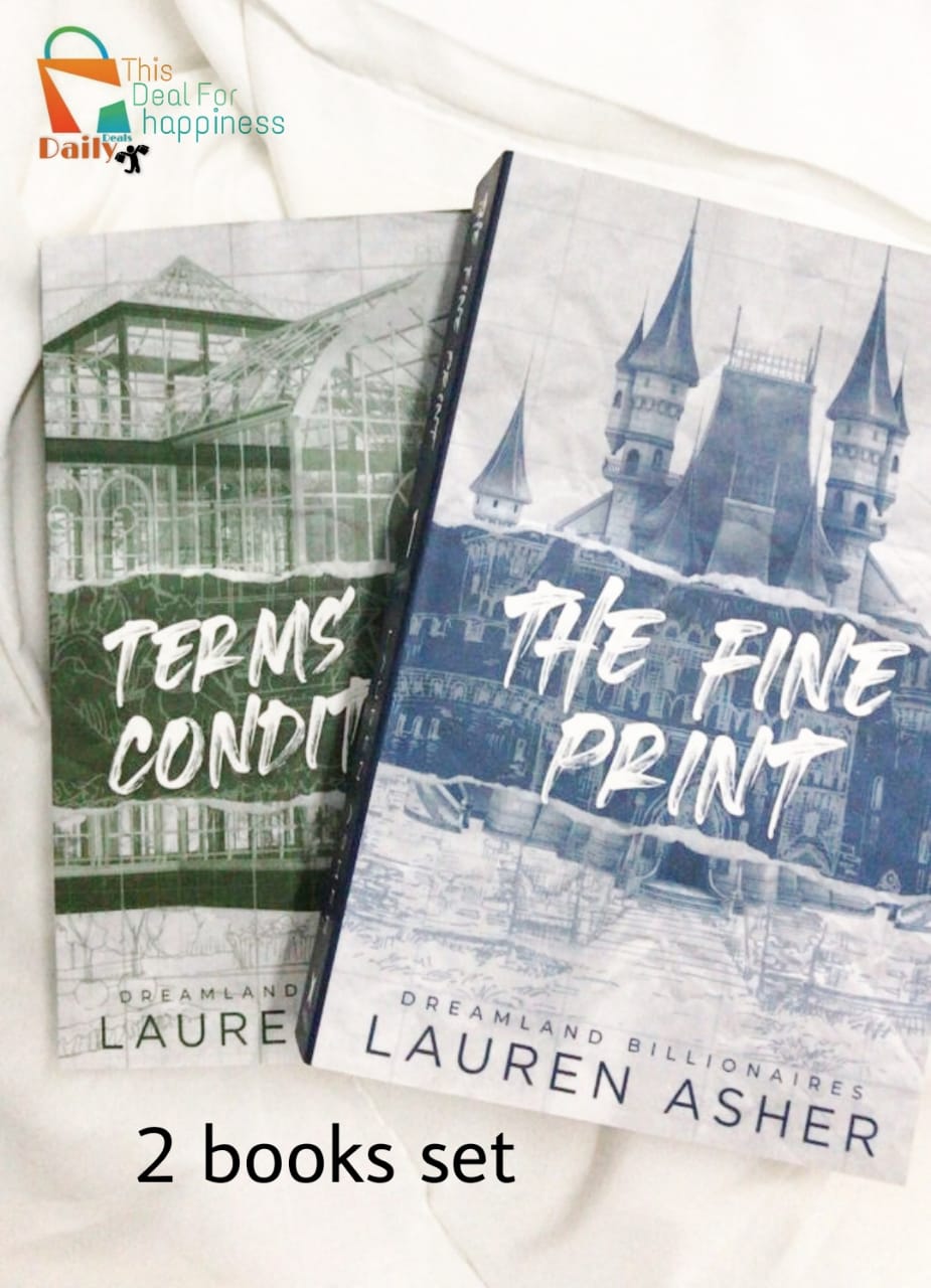 2books set ( Terms and conditions  and The Fine Print )  book by lauren washer. 