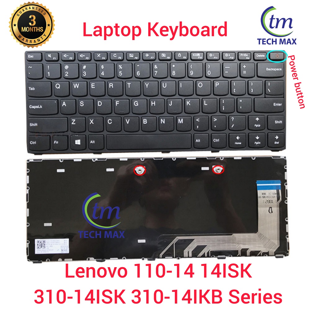 Laptop Keyboard For Lenovo_ Idea Pad 110-14 110-14Ibr 110-14Isk 310-14 310S-14 510-14 510S-14 E41-15 Series - Keyboard