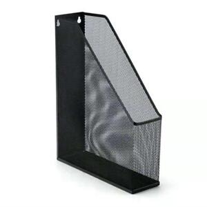 Metal Wire Mesh Wall Mount Magazine File Holder Book Document Rack Organizer. 