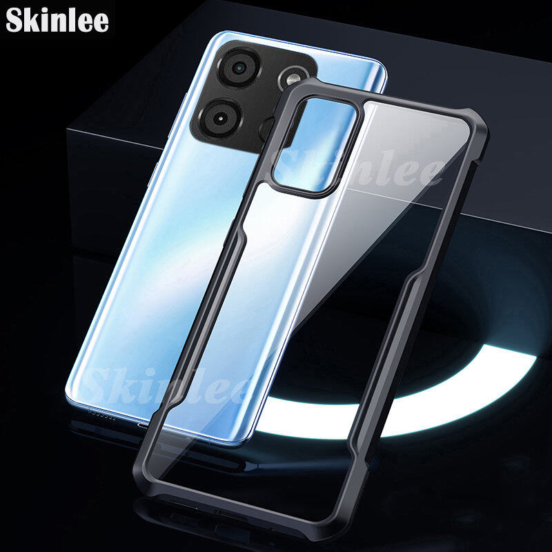Phone Case for Itel A60S Back Cover Transparent Clear Protector Soft Frame Hard Armor Cover Casing Hp for Itel A60S Cover Cases. 