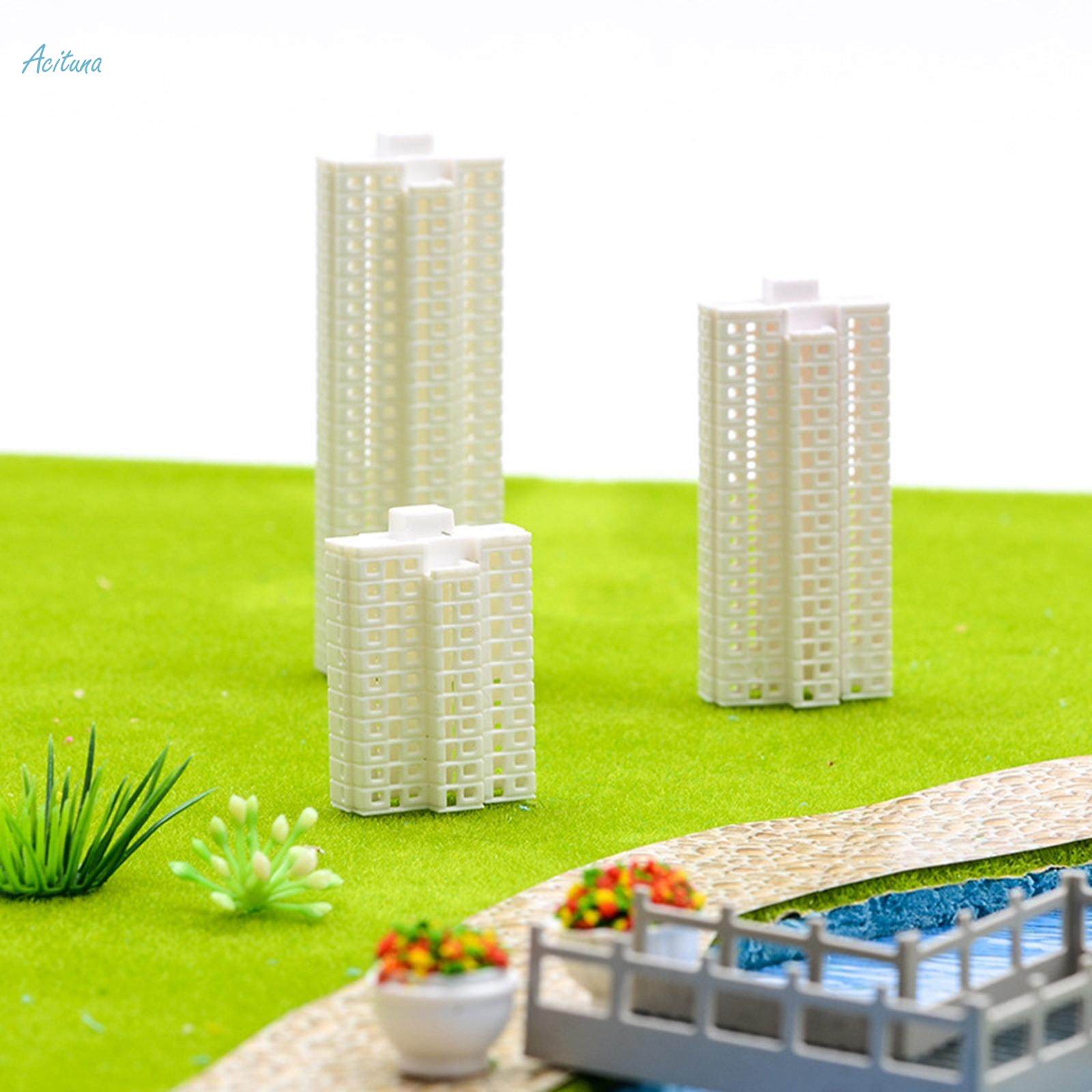 Miniature Apartment Building Decoration Props Display Realistic Micro Landscape 1. 800 C. 