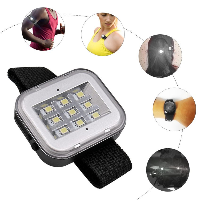 Running Light, Reflective Safety Light For Runners, USB Rechargeable LED Light, Clip On Running Lights With Runners And Joggers For Camping, Hiking, Running, Jogging, Outdoor Adventure. 