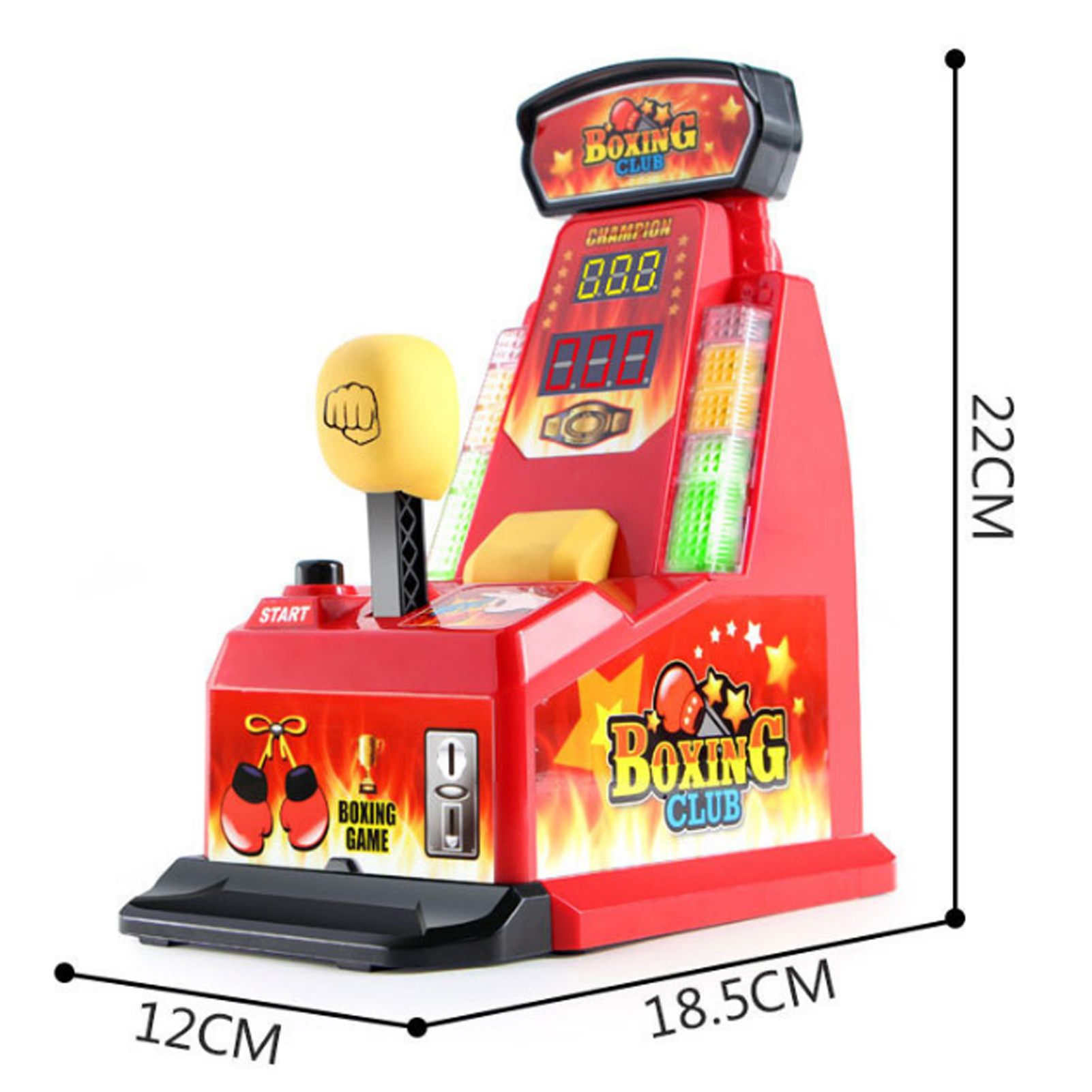 Kids Boxing Game Toy Interactive Finger Boxing Game for Kids Stress Relief Toy with Score Display Multiplayer Fun Strength Training Perfect for Toddlers Children Desktop Boxing Machine Toy Finger. 