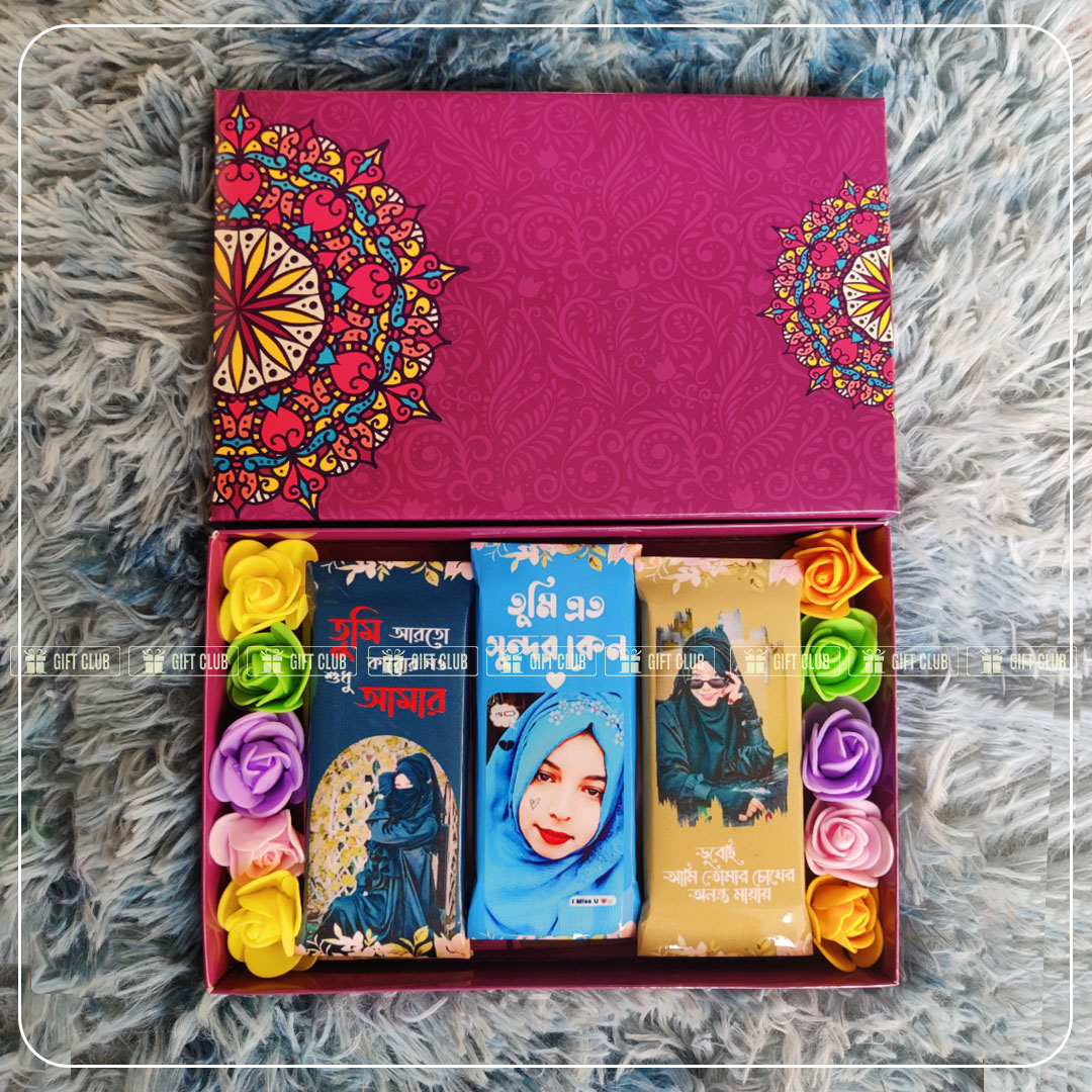 Customized Chocolate's Package & Gift Combo: A Thoughtful Gift with a Personalized Touch