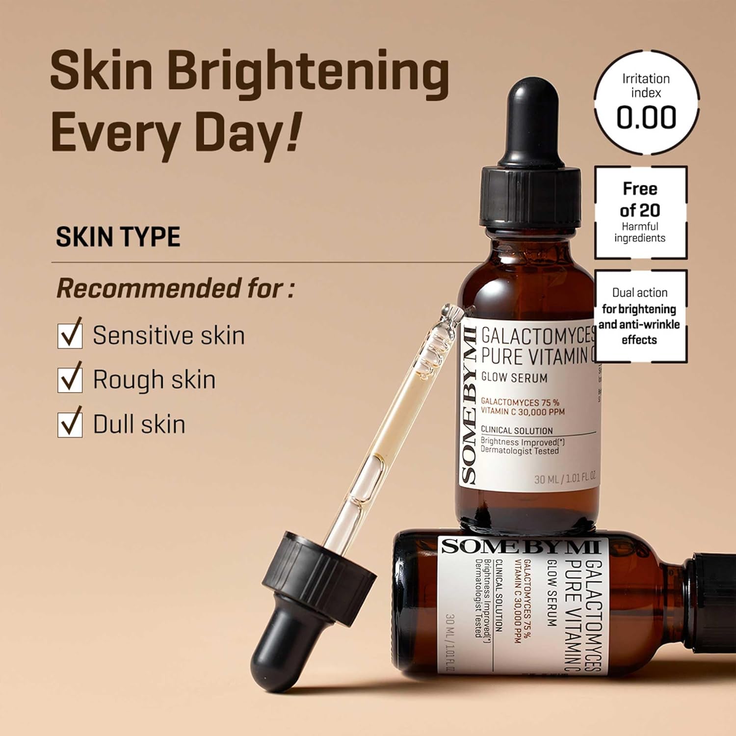 Some By Mi Galactomyces Pure Vitamin C Glow Serum 30ml. 