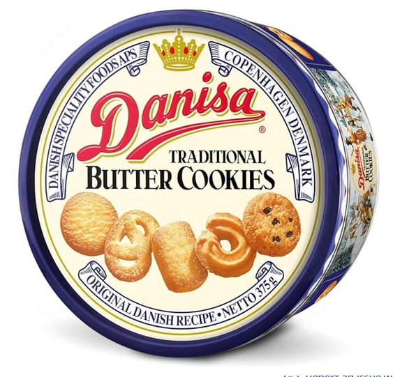 Danisa Traditional Butter Cookies Tin 454gm