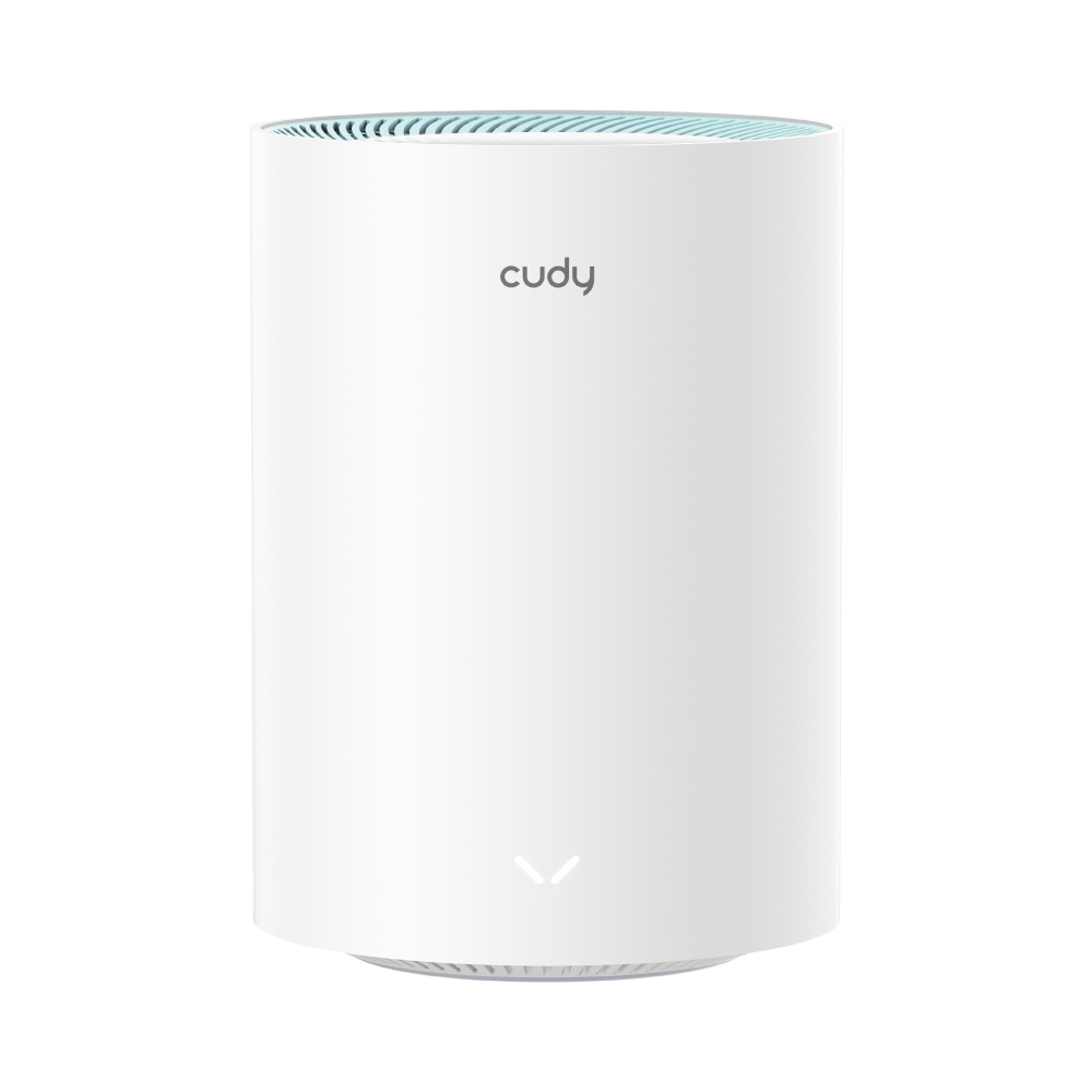 Cudy M1300 (2-Pack) AC1200 Dual Band Whole Home Wi-Fi Mesh System - 867Mbps on 5GHz and 300Mbps on 2.4GHz - 2 Gigabit Ethernet Ports - White. 