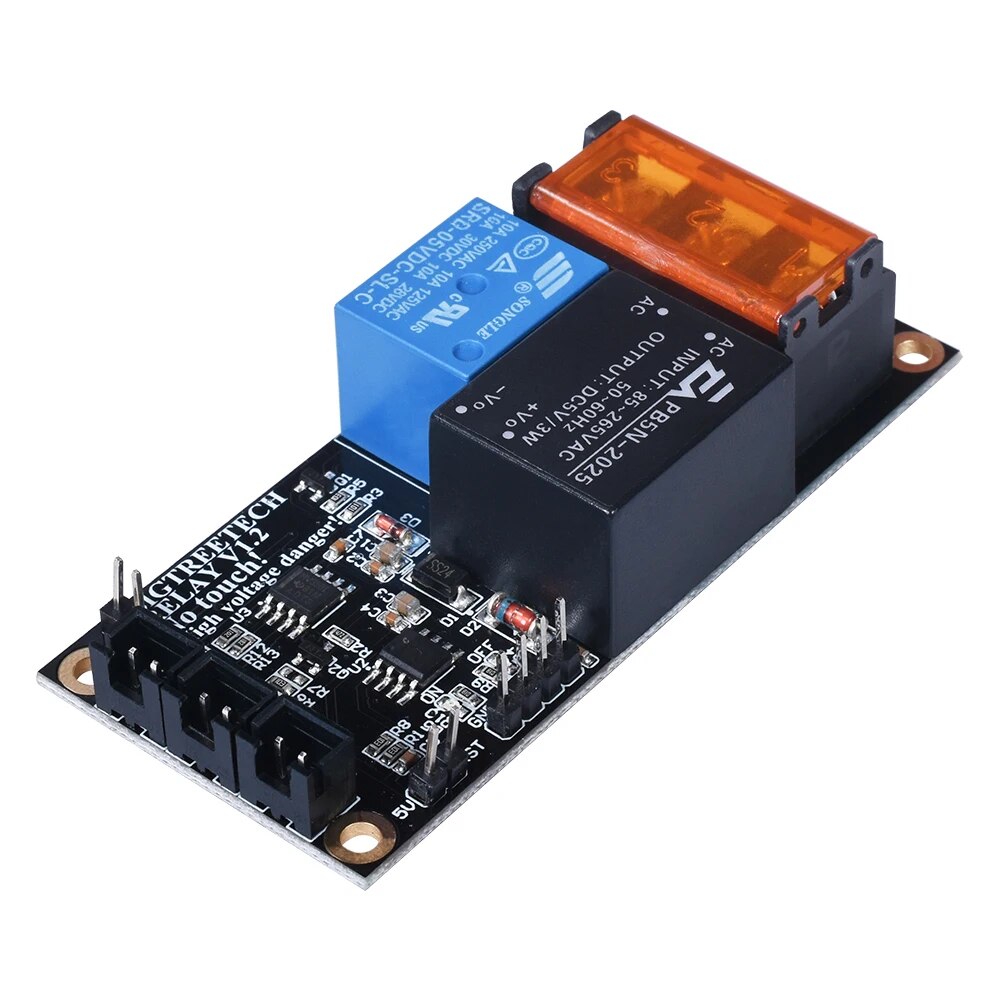 【YIYANGMAOYI111】BIGTREETECH Relay V1.2 Auto Shuts down After Printing Impresora 3d For V1.3 PRO CR10 Reprap 3D Printer. 