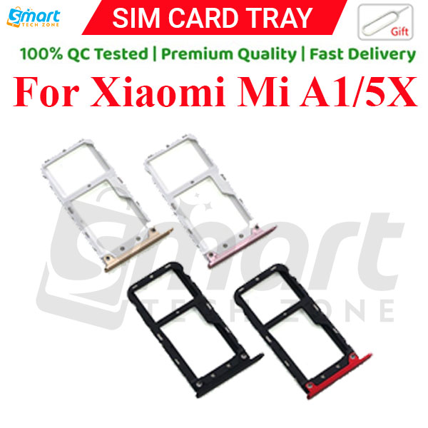 Xiaomi Mi A1/ 5x Sim Tray Micro SD Card Slot with Sim Ejector Pin Replacement Part