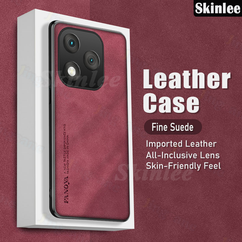 Phone case For Honor 400 Lite 5G Back cover Fluff Hard Cortex Plush Cover with Soft Frame Anti-knock For Honor 400 Lite Cover cases