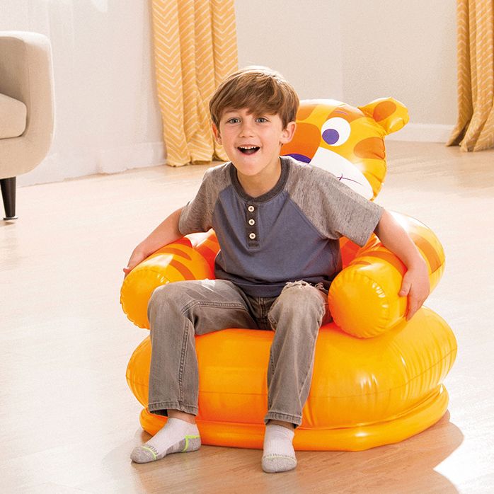 Teddy Bear Shape PVC Inflatable Plastic Animal Chair Sofa for