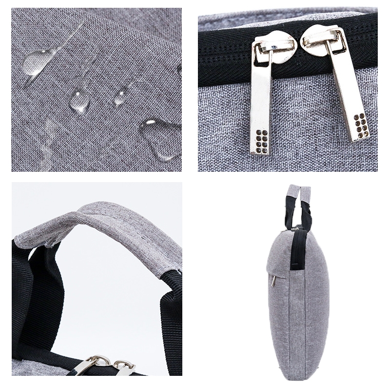 Portable Notebook Bag Multifunctional Waterproof and Wear-Resistant Single Shoulder Computer Bag, Size: 15 inch. 