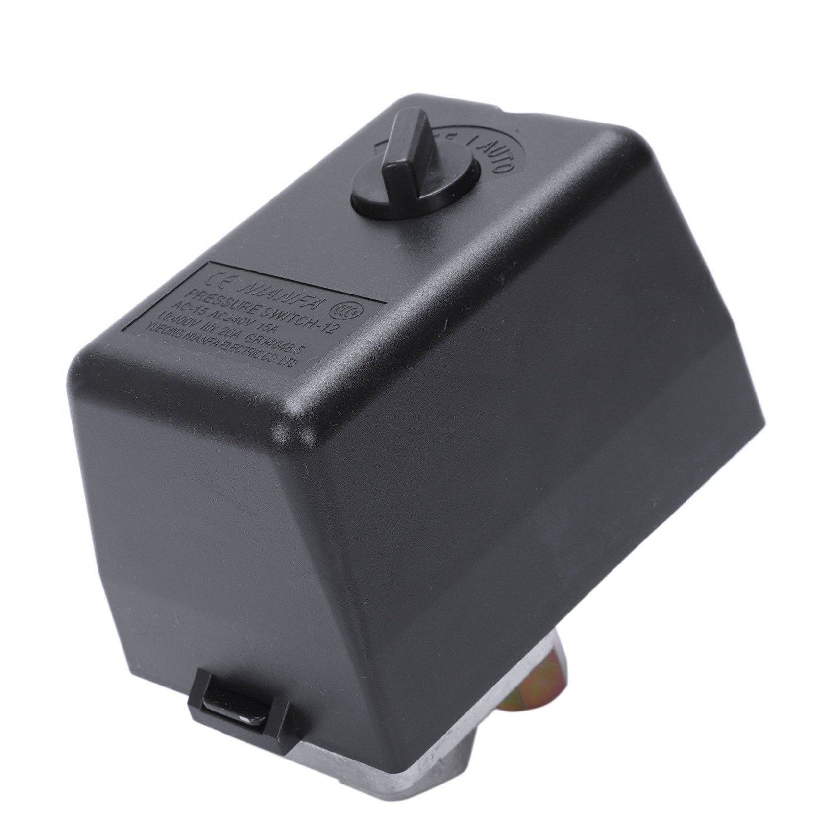 2X 2-Phase 220V 15A Air Compressor Pressure 9-12Kg Pressure Switch for Compressor Air Compressors Switch Control Tools. 