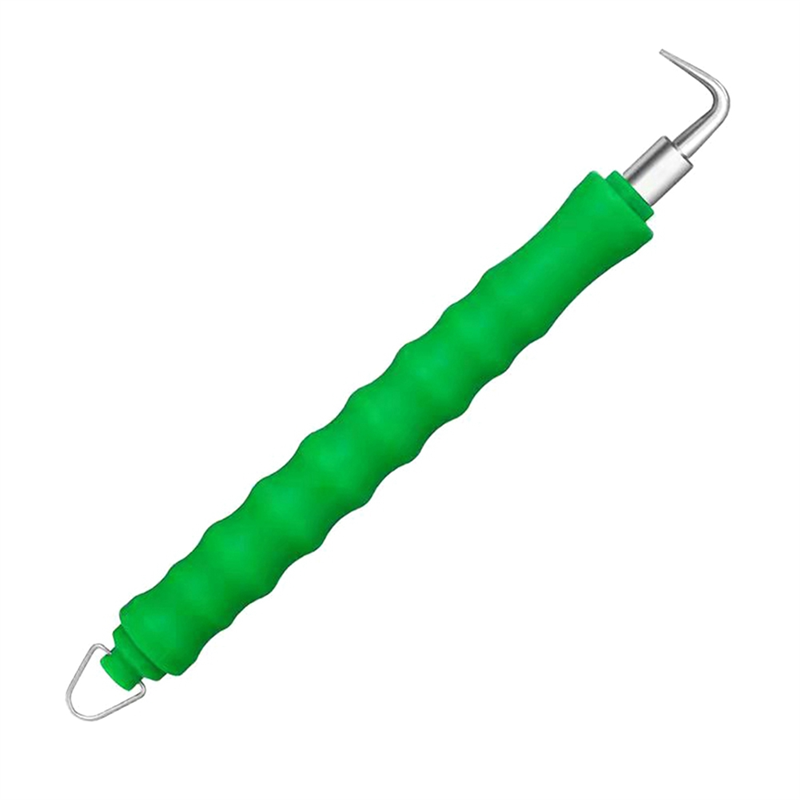 Semi-Automatic Tying Machine Wire Knoting Pliers Straight Pull Bar Binding Hook Construction Site Winding Tool Easy Install Easy to Use A. 