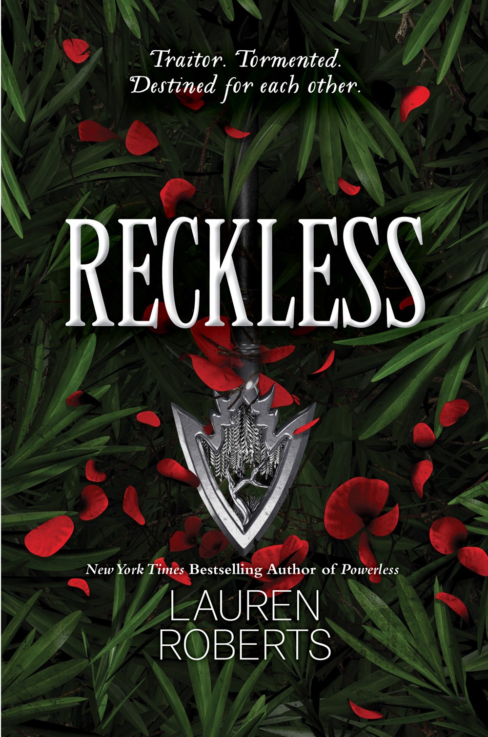 The Powerless Trilogy By Lauren Roberts 3 Books Collection (Powerless, Powerful & Reckless). 