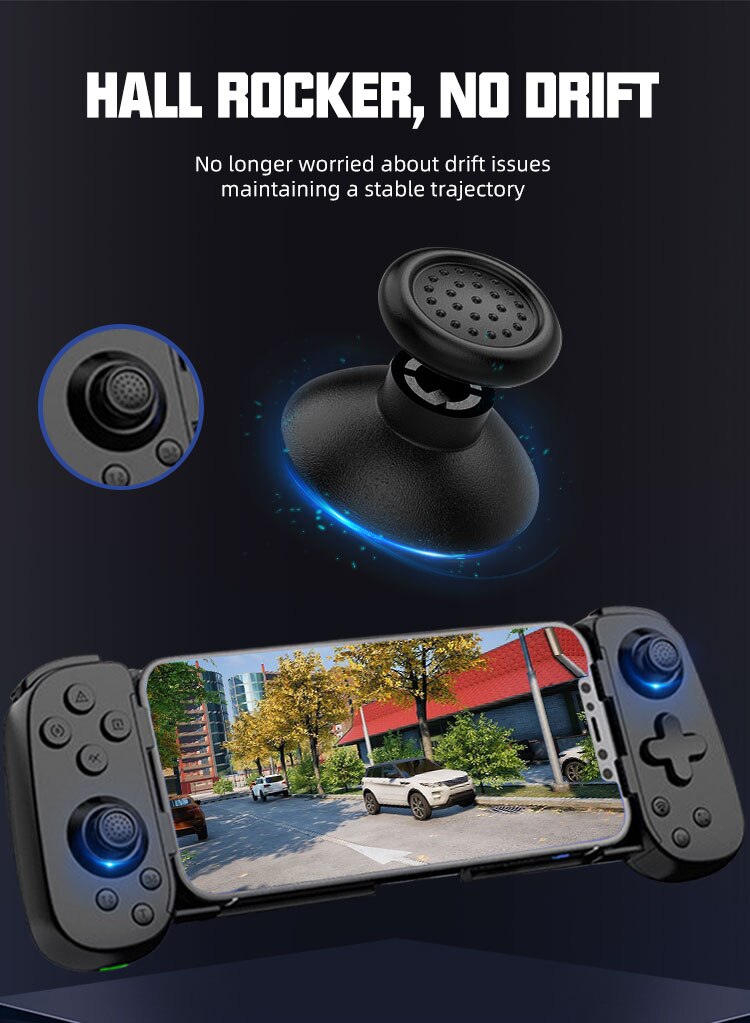 IOSdroid/Applicable to An six-axis gyroscope, mobile joystick PS4 game controller supports VILCORN streaming game controller with. 