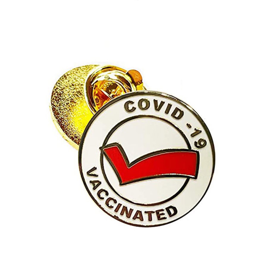 Vaccinated Covid 19 Coronavirus Enamel Lapel Pin Bage Gold Plated Pin Memorial Brooch Medical Symbol Pin Buy Online At Best Prices In Bangladesh Daraz Com Bd