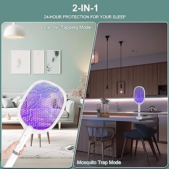 Weidasi WD-963 2 in 1 Multifunction Electric Swatter description image